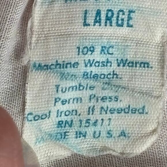 Vintage White Lace Hem Half Slip Skirt Side Vent Elastic Waist Large USA Made - Picture 8 of 10